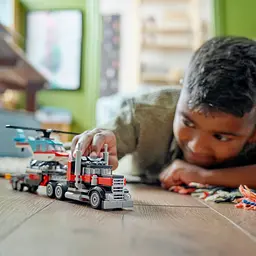 Конструктор LEGO Creator Бортова вантажівка з гелікоптером 270 деталі (31146) - мініатюра 4