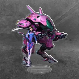 Акрилова колекційна фігурка Overwatch D.Va 15 см