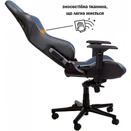 Геймерське крісло GT Racer X-8005 Dark Blue/Black [147951] - мініатюра 7