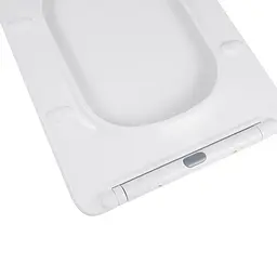Сидіння для унітазу Qtap Kalao з мікроліфтом Slim QT08991213AW - мініатюра 3