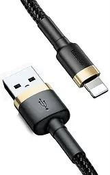 Кабель Baseus Cafule Cable USB to Ligthning 2A 3m CALKLF-RV1 Black-Gold