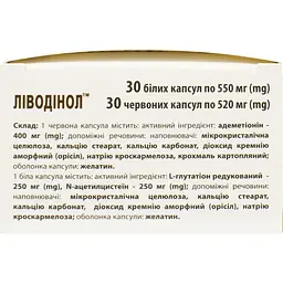 Дієтична добавка Ліводінол при порушеннях функцій печінки 60 капсул - мініатюра 2