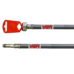 Шланг для змішувача Santan Super anticor пара M10х1/2" Г-ДШ 100 см 30412 - мініатюра 2