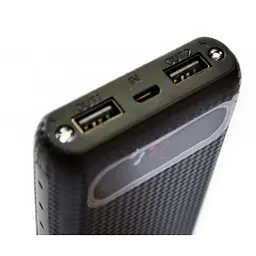 Зовнішній акумулятор Power Bank Awei P70K 20000 mAh Чорний - мініатюра 4