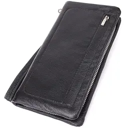 Жіночий шкіряний гаманець-клатч із відділенням під телефон ST Leather 20х10,5х3 см acs0029657
