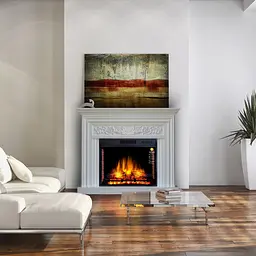 Камінокомплект ArtiFlame Monferrato AF28S білий - мініатюра 5