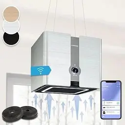 Острівна витяжка Klarstein Futurelight Smart (10038710) - мініатюра 2