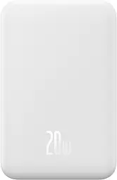Портативний акумулятор Baseus Magnetic Mini Wireless Fast Charge 20W 20000mAh white (PPCX150002)