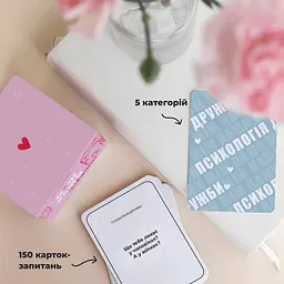 Карткова гра "Між нами Дівчатками" MemoGames 0010MG українською мовою - мініатюра 8