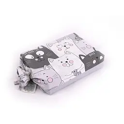 Комплект постільної білизни Руно Grey Cat подвійний бязь 100% бавовна 50х70 сірий - мініатюра 10