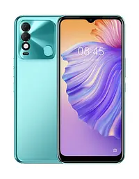 Смартфон Tecno Spark 8 KG6k 4/64GB Turquoise Cyan - мініатюра 1