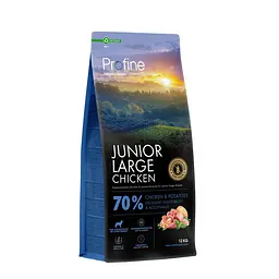 Корм сухий Profine Junior Large Chicken для цуценят великих порід з куркою та картоплею, 12 кг (арт.173065)