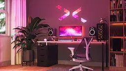 Додаткові панелі Nanoleaf Shapes Mini Triangles Apple Homekit 10шт [80707] - мініатюра 8