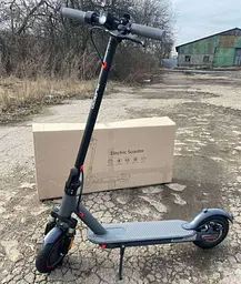 Електросамокат KUGOO М365 Pro MAX з переднім амортизатором 13Ah сірий(2025) - мініатюра 2