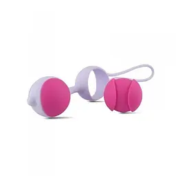 Вагінальні кульки Toyz4lovers Palline Vaginali Bi-Balls, 16 см (рожевий) - мініатюра 3