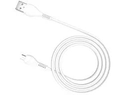 Кабель Hoco X37 Cool Power MicroUSB 1m White (6931474710505) - мініатюра 2