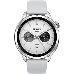Смарт-годинник Xiaomi Watch S4 Silver (BHR9197GL) (Global Version)