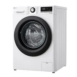 Пральна машина LG фронтальна 105 кг 1400 A+++ 57 см дисплей пара інвертор білий - мініатюра 5