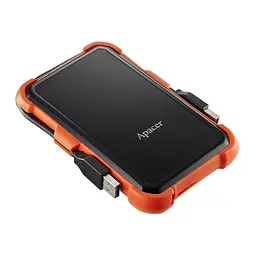 Портативний жорсткий диск Apacer 2TB USB 3.1 AC630 IP55 Black/Orange - мініатюра 4