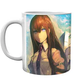 Кухоль GeekLand Steins Gate Брама Штейна Макісе Маюрі SG 16 330 мл білий