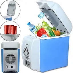 Портативний автохолодильник від прикурювача 12V Portable Fridge Freezer на 7.5 л - мініатюра 2