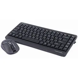 Комплект (клавіатура+мишка) A4Tech FG1112 Black - мініатюра 3