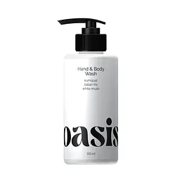 Парфумований гель для душу Kumquat Italian Iris White Musk Dama Bianca Oasis 300 мл