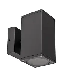 Вуличний світильник Goldlux 323248 Morris GU10 2x12W IP54 BK - мініатюра 2