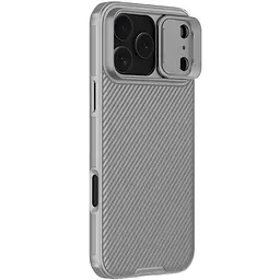 Карбонова накладка Nillkin CamShield Pro для Apple iPhone 17 Pro Max (6.9) Titanium gray