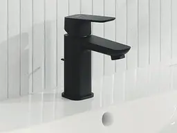 Змішувач для умивальника S-розміру Grohe Cubeo 1016942430 Чорний матовий - мініатюра 8