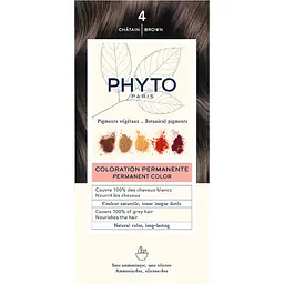 Крем-фарба для волосся Phyto Phytocolor відтінок 4 шатен 112 мл (РН10018)