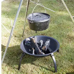 Казан з кришкою Bo-Camp Dutch Oven Cast Iron Black 31 см 7.1 л (DAS303291) - мініатюра 5