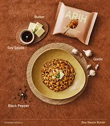 Локшина ARIH Modern Noodles Soy Sauce Butter 135г - мініатюра 3
