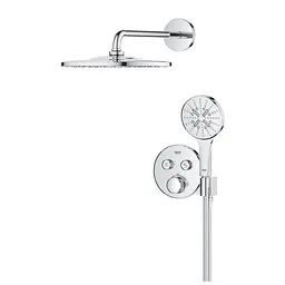 Душова система прихованого монтажу Grohe Grohtherm Smartcontrol з Rainshower Mono 310 34866000, Хром - мініатюра 3