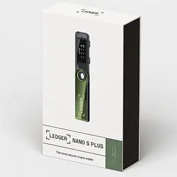 Криптогаманець Ledger Nano S Plus Oxidate Green, апаратний мультивалютний криптовалютний гаманець, холодне зберігання, USB, сумісність з Android/macOS/Windows, формат флешки, високий захист - мініатюра 3