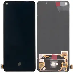 Дисплей Realme GT Neo 2/OnePlus 9RT 5G чорний, Amoled, оригінал PRC