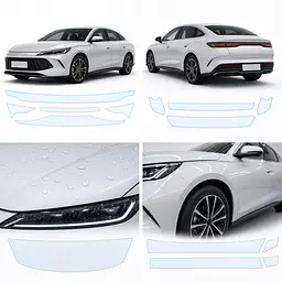 Антигравійна захисна бронеплівка за лекалами для BYD Qin L (Seal 06 / Seal 6 DM-i) I 2024- повний кузов - мініатюра 2
