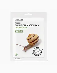 Тканинна маска для обличчя Lebelage Snail Solution Mask