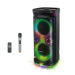 Портативна Bluetooth колонка No Brand ZXX-8850 8" RGB валіза з караоке 3500 mAh 60W Black