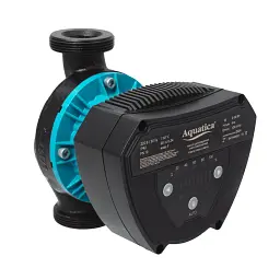 Насос циркуляційний енергозберігаючий 6-90Вт Hmax 6м Qmax 108л/хв Ø2" 180мм + гайки Ø1¼" AQUATICA GPA32-6/180 IV (774073) - мініатюра 5