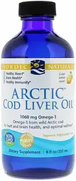 Риб'ячий жир з печінки тріски Nordic Naturals Cod Liver Oil 237 мл Лимон