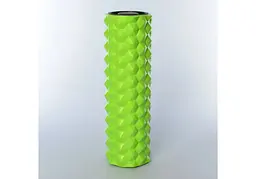 Масажний ролик EasyFit Triangle 45 см салатовий (EF-1843-Gr)