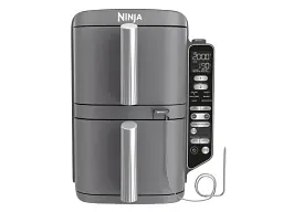 Мультипіч (аерофритюрниця) Ninja Double Stack XL 2-Level Hot Air Fryer with Smart Cook System SL451EU - мініатюра 7
