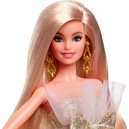 Колекційна лялька Barbie Signature Святкова блондинка (JBH95) - мініатюра 3