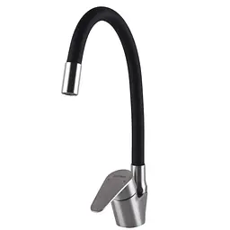 Змішувач для кухні Globus Lux Main SM-203SB Чорний матовий
