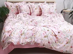 Комплект постільної білизни з компаньйоном 1,5-спальний TAG tekstil pbe0042402 - мініатюра 1