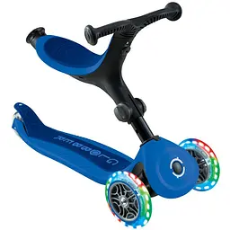 Самокат Globber Go Up Active 1+ до 20/50 кг темно-синій (744-100) - мініатюра 4
