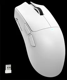 Мишка ігрова бездротова Attack Shark X11se WHITE - мініатюра 2