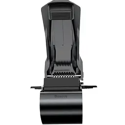 Автомобільний утримувач холдер Baseus Mouth Car Mount SUDZ-01 Black - мініатюра 6