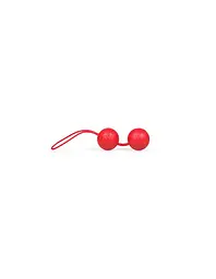 Вагінальні кульки Joydivision Joyballs Trend, 18 см, червоний - мініатюра 5